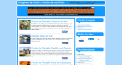 Desktop Screenshot of imagenesdefondo.net